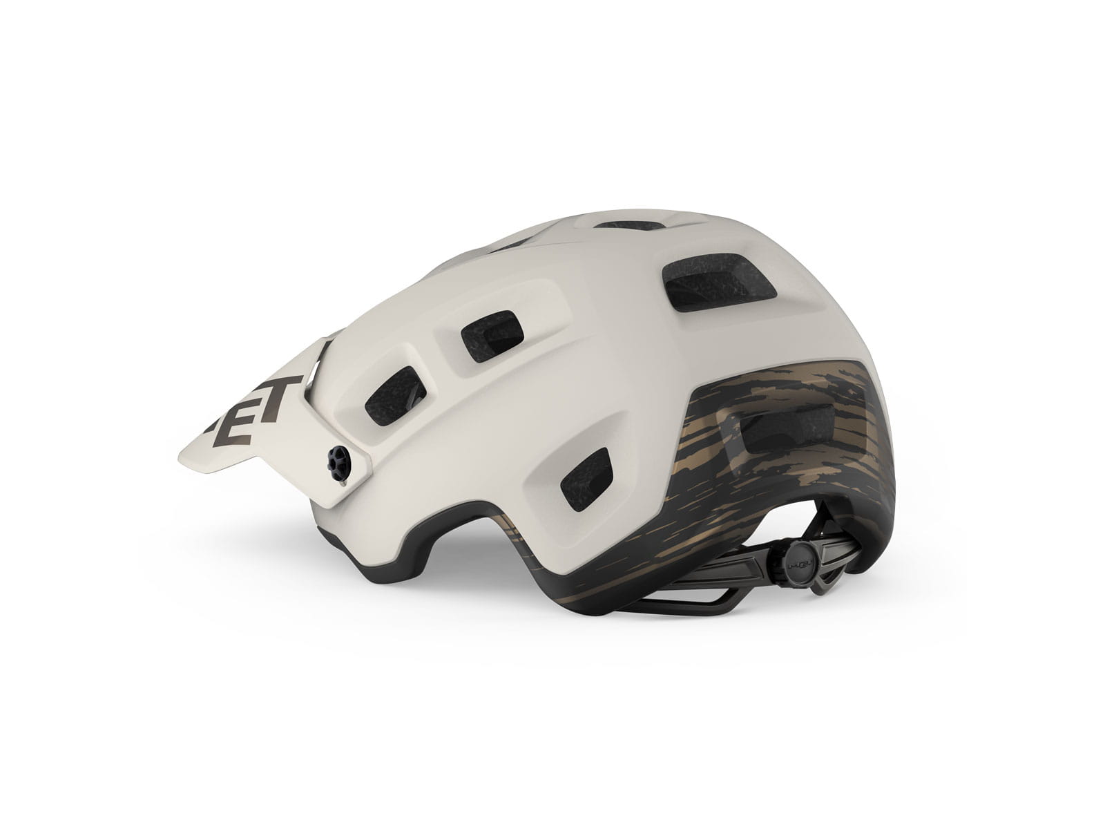 Kask TERRANOVA L biało-brązowy