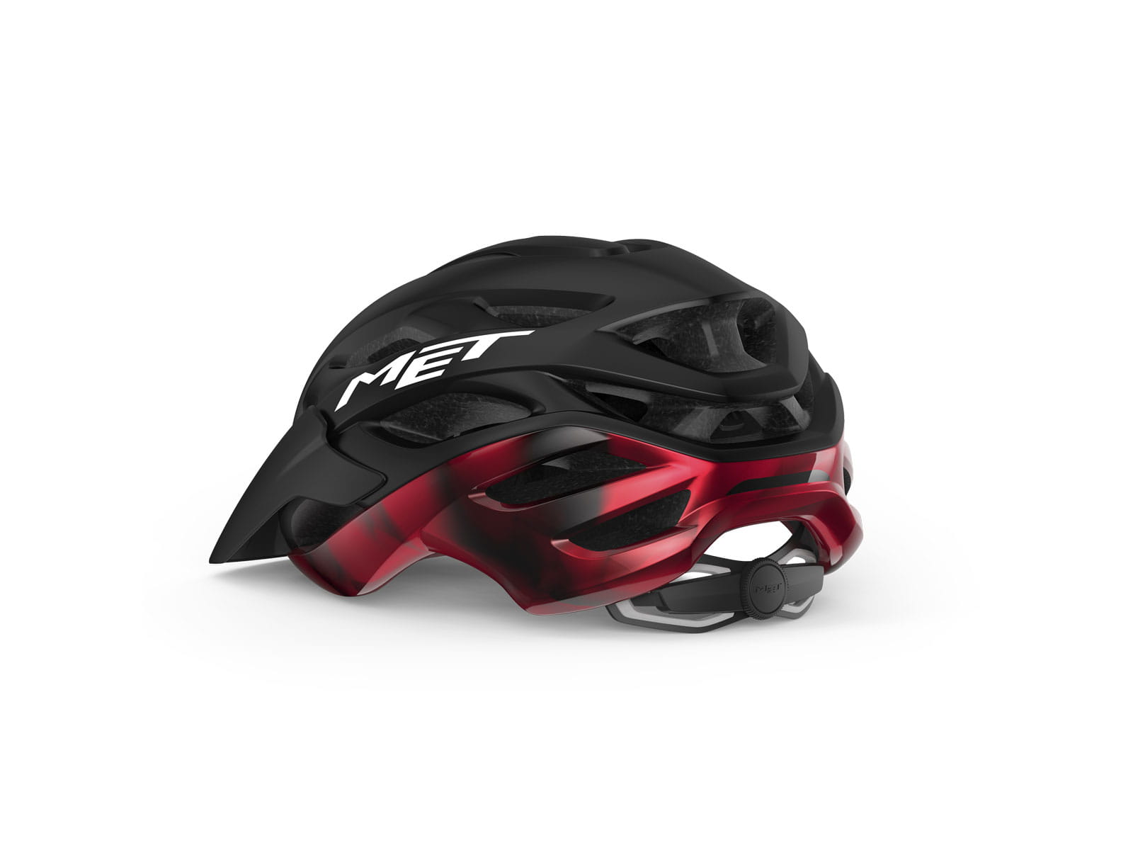 Kask VELENO M czarno-czerwony