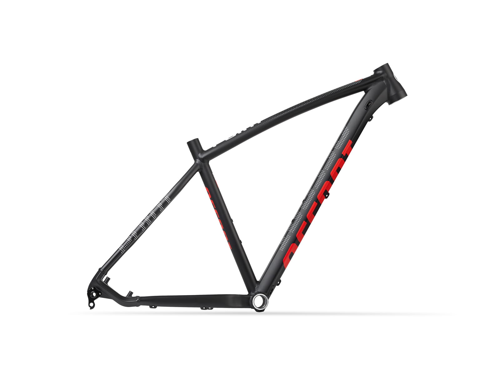 Rama MTB 29" Point L czarno-czerwona, 142x12mm