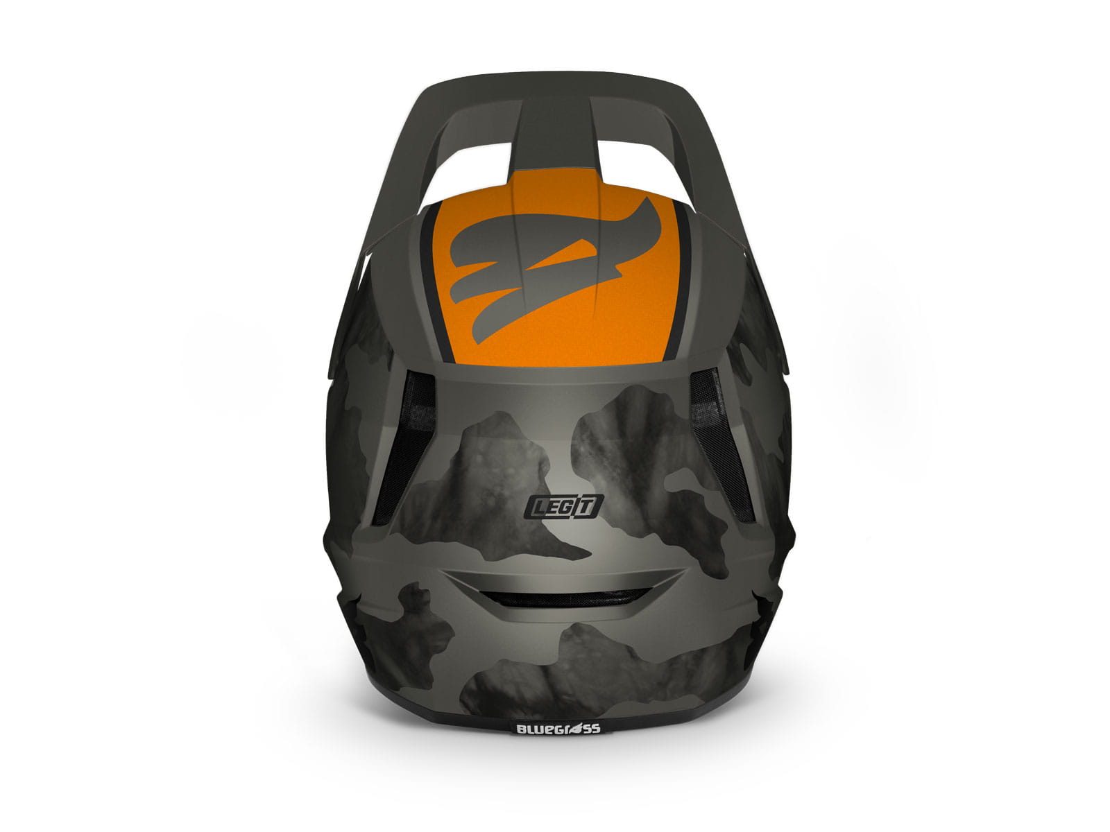 Kask LEGIT L 58-60 cm, orange camo matt