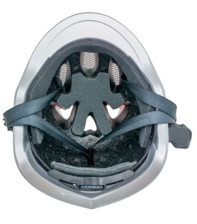 Kask AUTHOR INDEE czerwono-srebrny 48-50