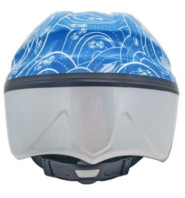 Kask AUTHOR INDEE niebiesko-srebrny 48-50