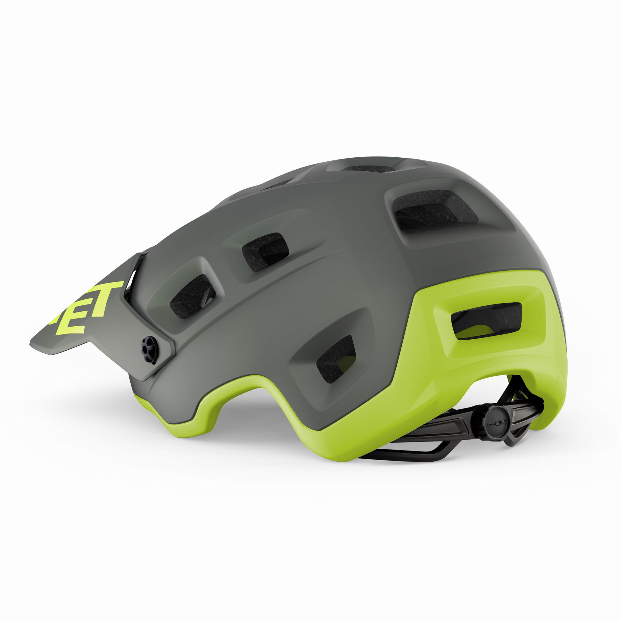 Kask TERRANOVA L gray lime matt