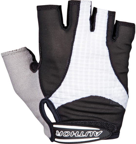 Rękawiczki kolarskie AUTHOR Men Elite Gel czarno-białe S