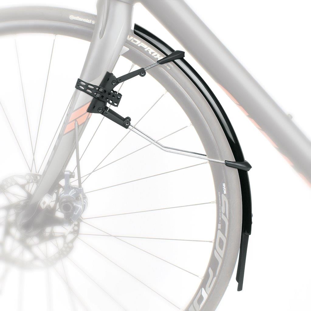 Błotniki RACEBLADE PRO 28" czarne matowe zestaw