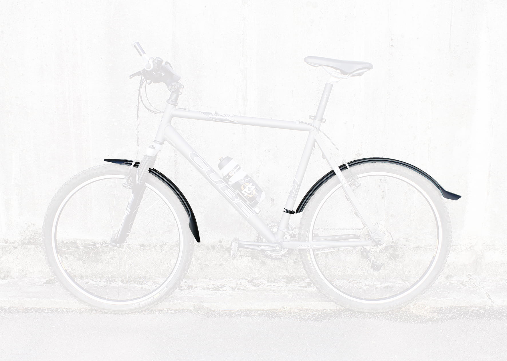 Błotniki VELO 65 Mountain 26" zestaw, czarne