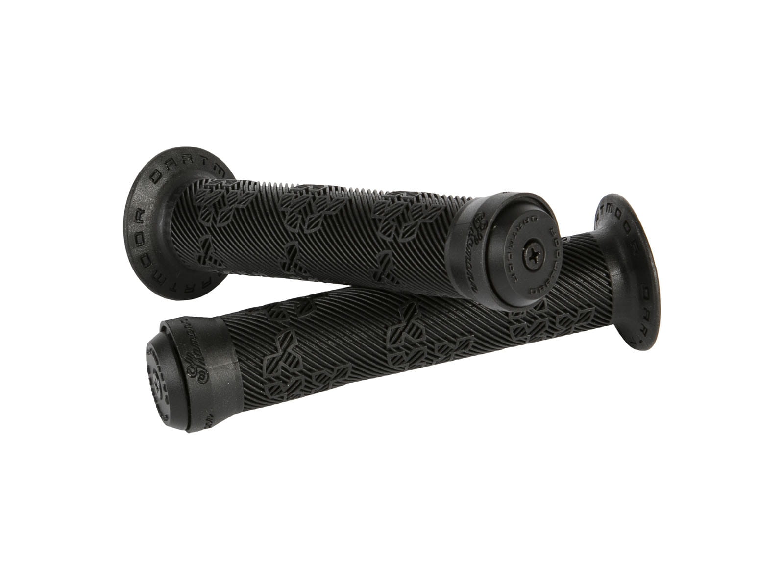 Chwyty kierownicy Shamann 150mm, czarne