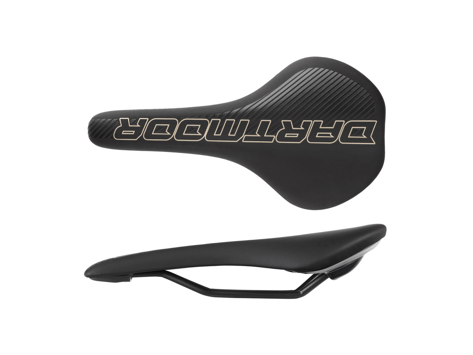 Siodełko Arrow pręty drążone cr-mo, czarne/Sand Storm