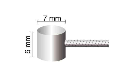 Linka hamulca MTB ze stali nierdzewnej szlifowanej z 31 drutów stalowych, 1.5mm x 1700mm