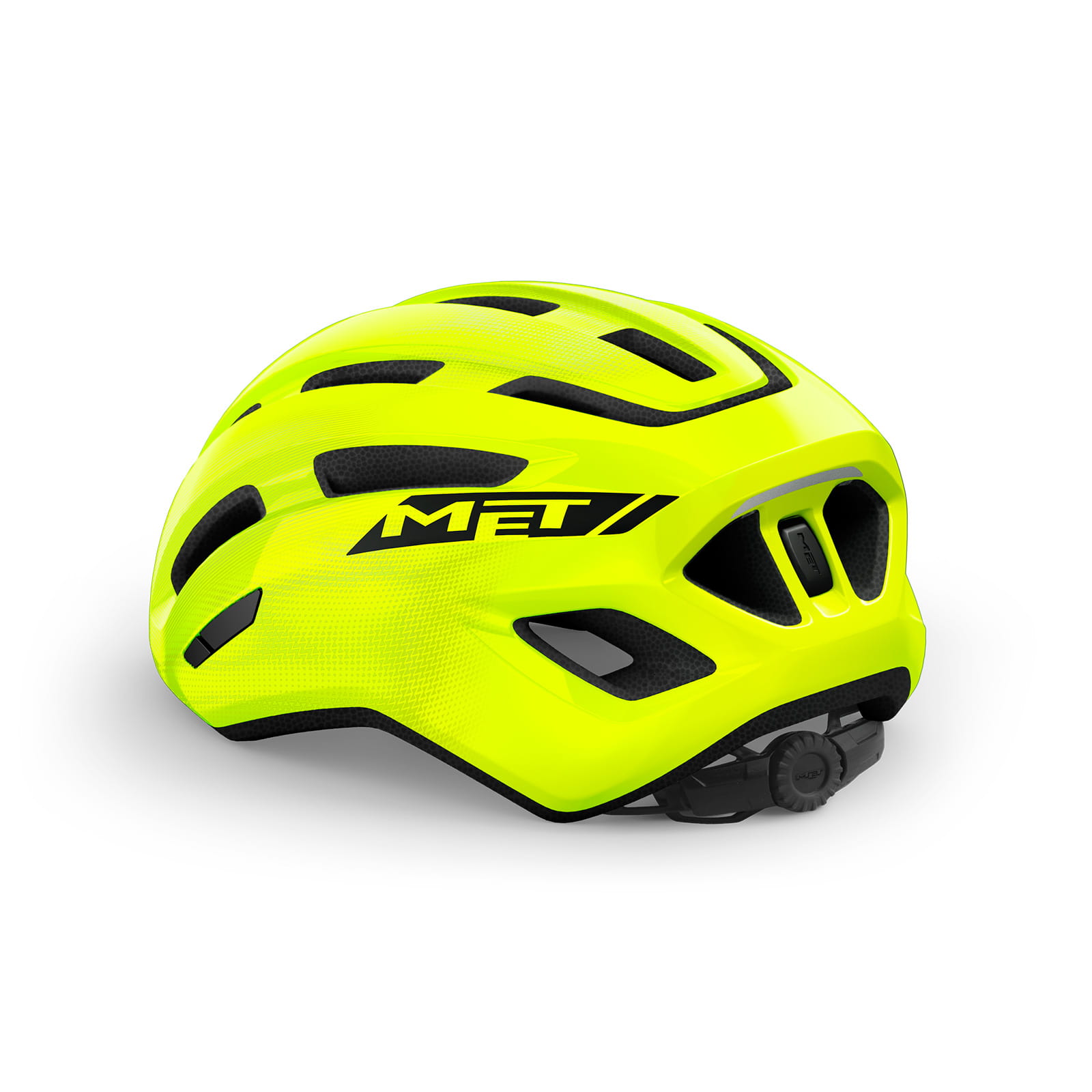 Kask MILES S/M żółty połysk