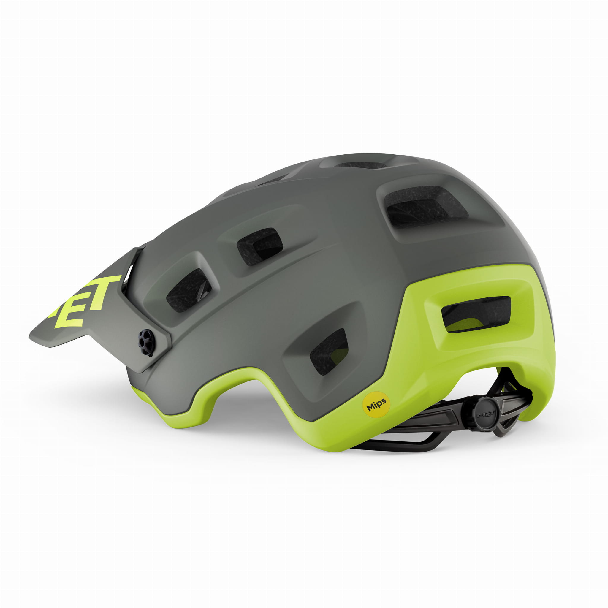 Kask TERRANOVA MIPS L gray lime matt