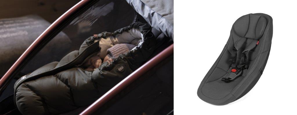 Wkładka dla niemowląt do przyczepki Hamax