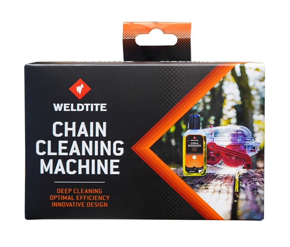 Maszynka do czyszczenia łańcucha WELDTITE Chain Cleaning Machine + Odtłuszczacz 75ml