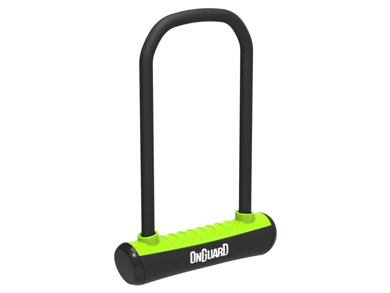 Zapięcie rowerowe ONGUARD NEON 8153GR U-LOCK - 115mm 230mm - uchwyt + 2 x Klucze zielone