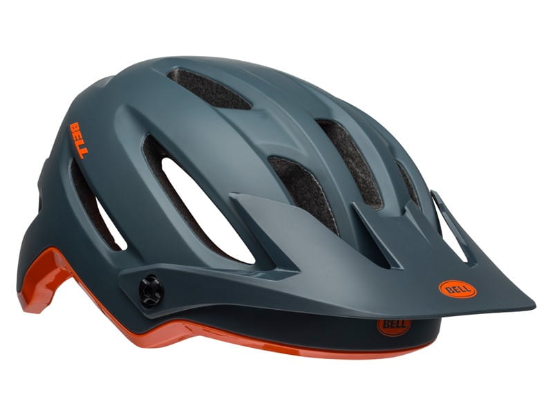 Kask mtb BELL 4FORTY cliffhanger matte gloss slate orange roz. S (52–56 cm)