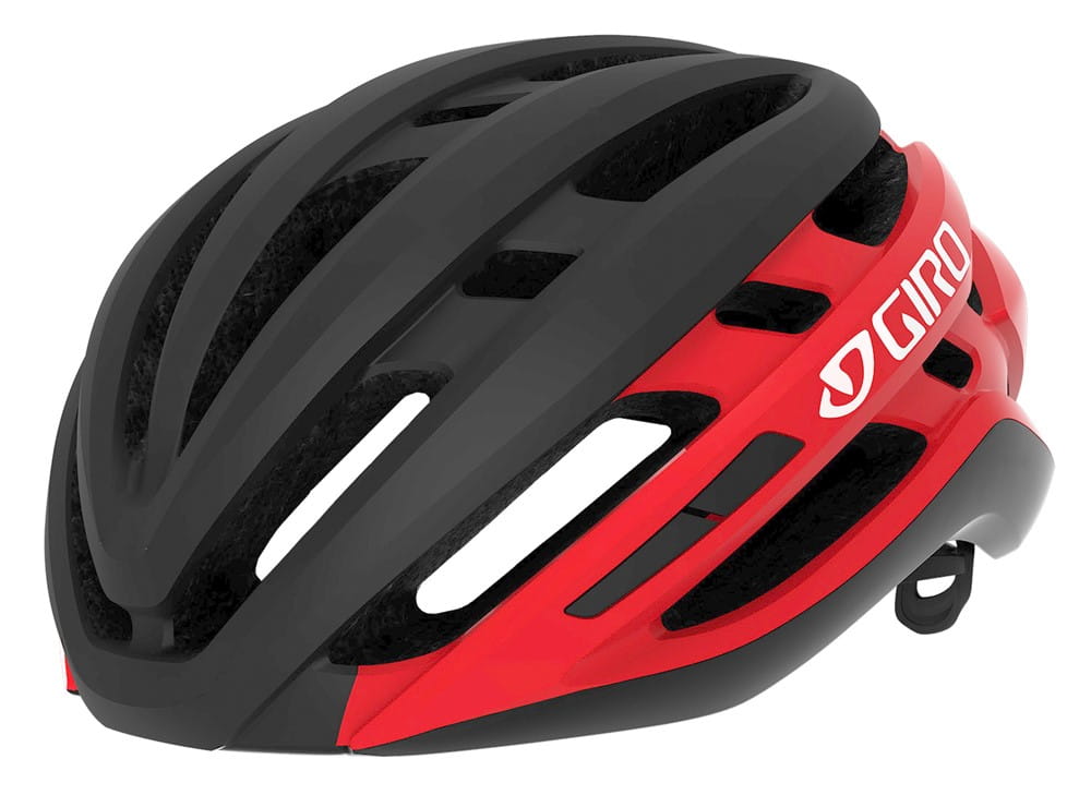 Kask szosowy GIRO AGILIS matte black bright red roz. S (51-55 cm)