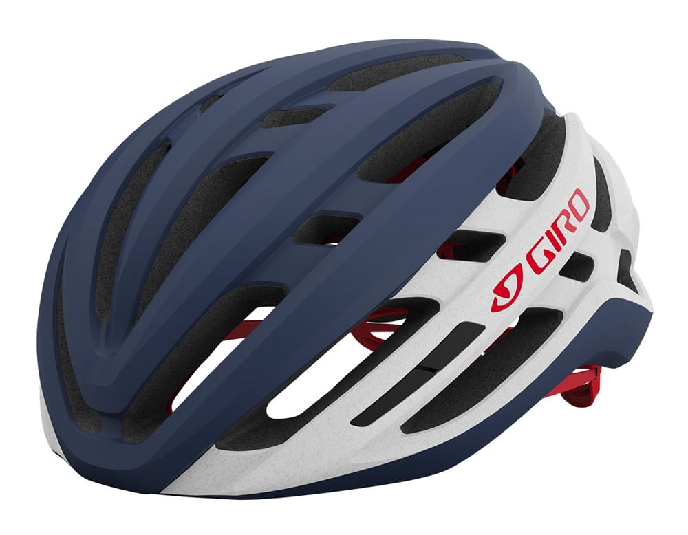 Kask szosowy GIRO AGILIS matte midnight white red roz. M (55-59 cm)