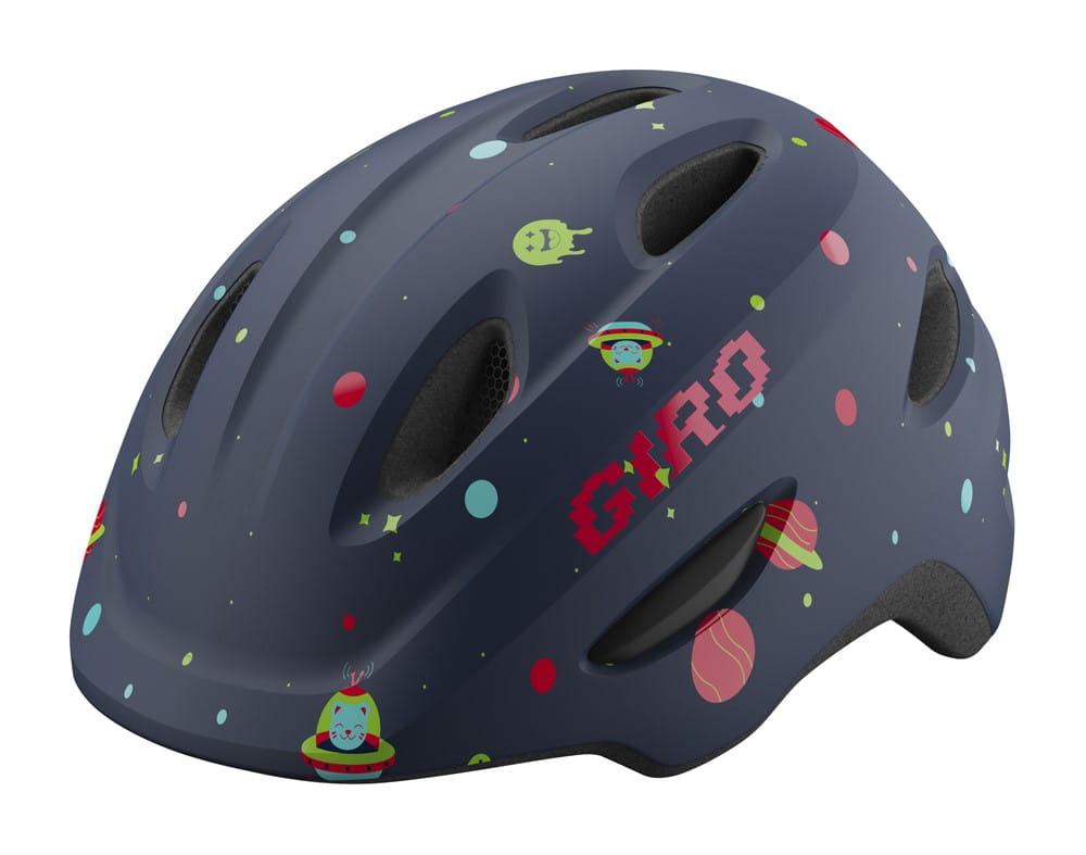 Kask dziecięcy GIRO SCAMP INTEGRATED MIPS matte midnight space roz. XS (45-49 cm) - rove.pl