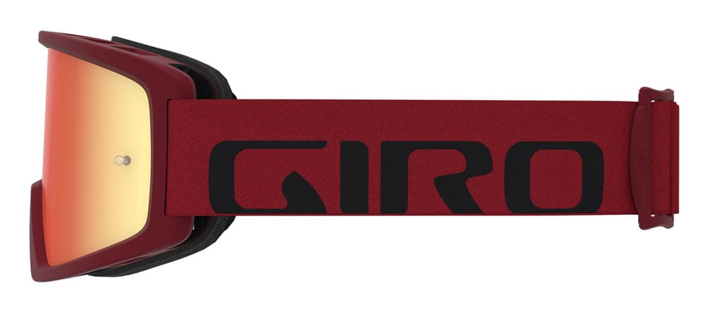 Gogle GIRO TAZZ MTB red black (Szyba kolorowa VIVID-Carl Zeiss TRAIL + Szyba Przeźroczysta 99% S0) (DWZ) - rove.pl