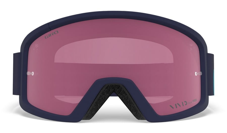 Gogle GIRO TAZZ MTB midnight iceberg (Szyba kolorowa VIVID-Carl Zeiss TRAIL + Szyba Przeźroczysta 99% S0) (DWZ) - rove.pl