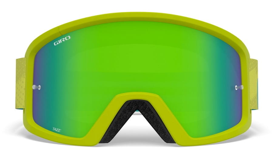 Gogle GIRO TAZZ MTB citron fanatic (Szyba kolorowa LODEN GREEN + Szyba Przeźroczysta 99% S0) (DWZ) - rove.pl