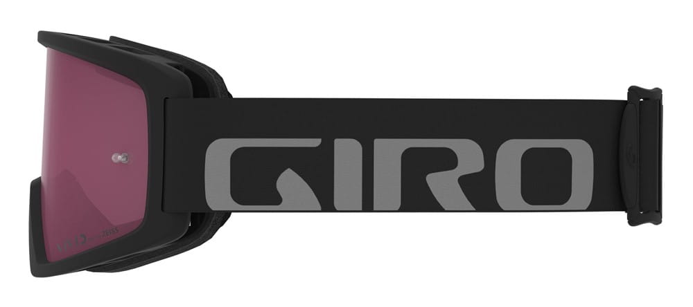 Gogle GIRO BLOK MTB black grey (Szyba Czerwona Lustrzana VIVID-Carl Zeiss TRAIL + Szyba Przeźroczysta 99% S0) - rove.pl