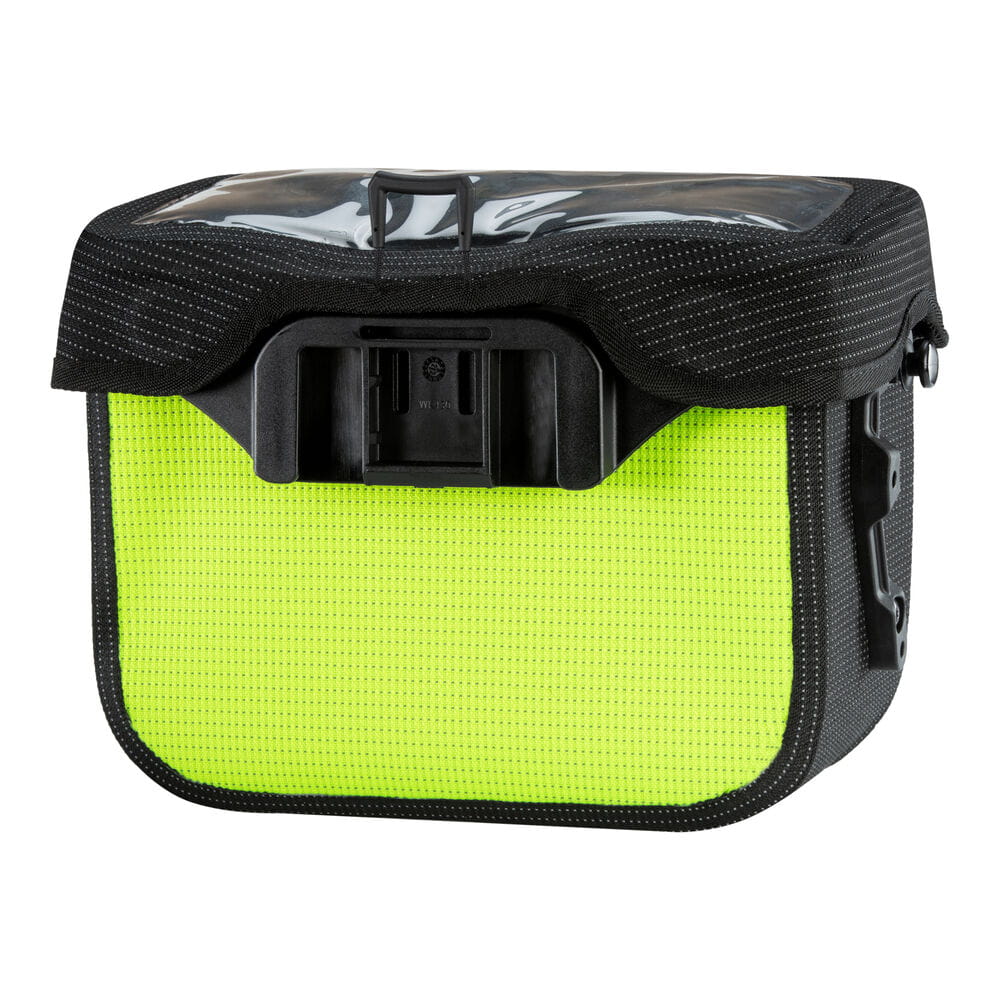 Ortlieb torba na kierownicę ultimate six high visibility 6,5l neon yellow-black bez mocowania - rove.pl