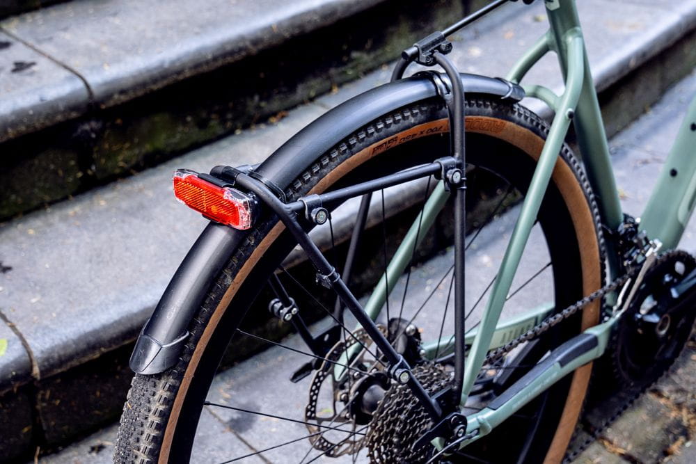 Ortlieb błotnik do bagażnika tylnego quick rack mudguard 50mm gravel - rove.pl