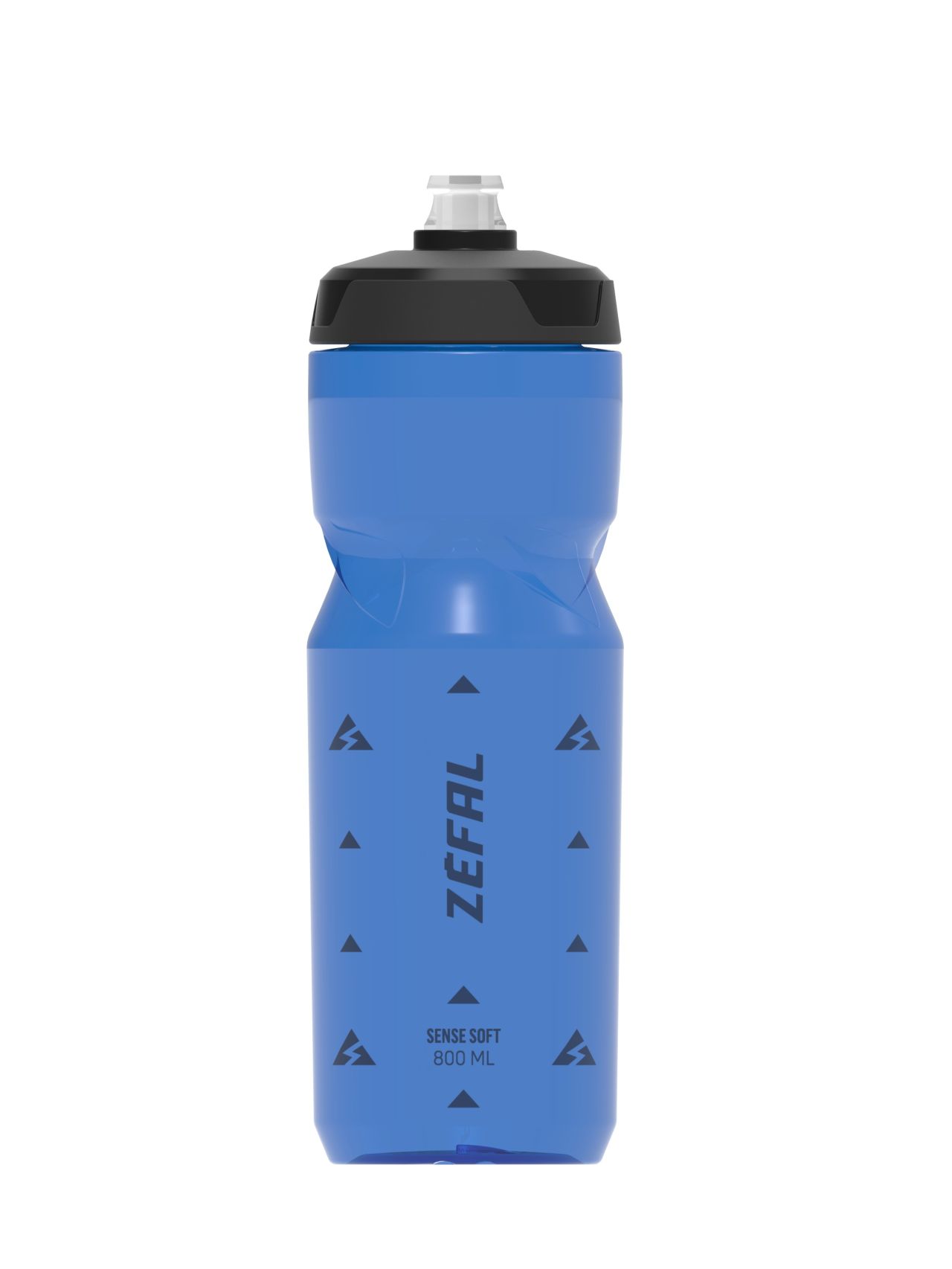 Zefal bidon sense soft  80 bottle - translucent blue 0,80l - rove.pl