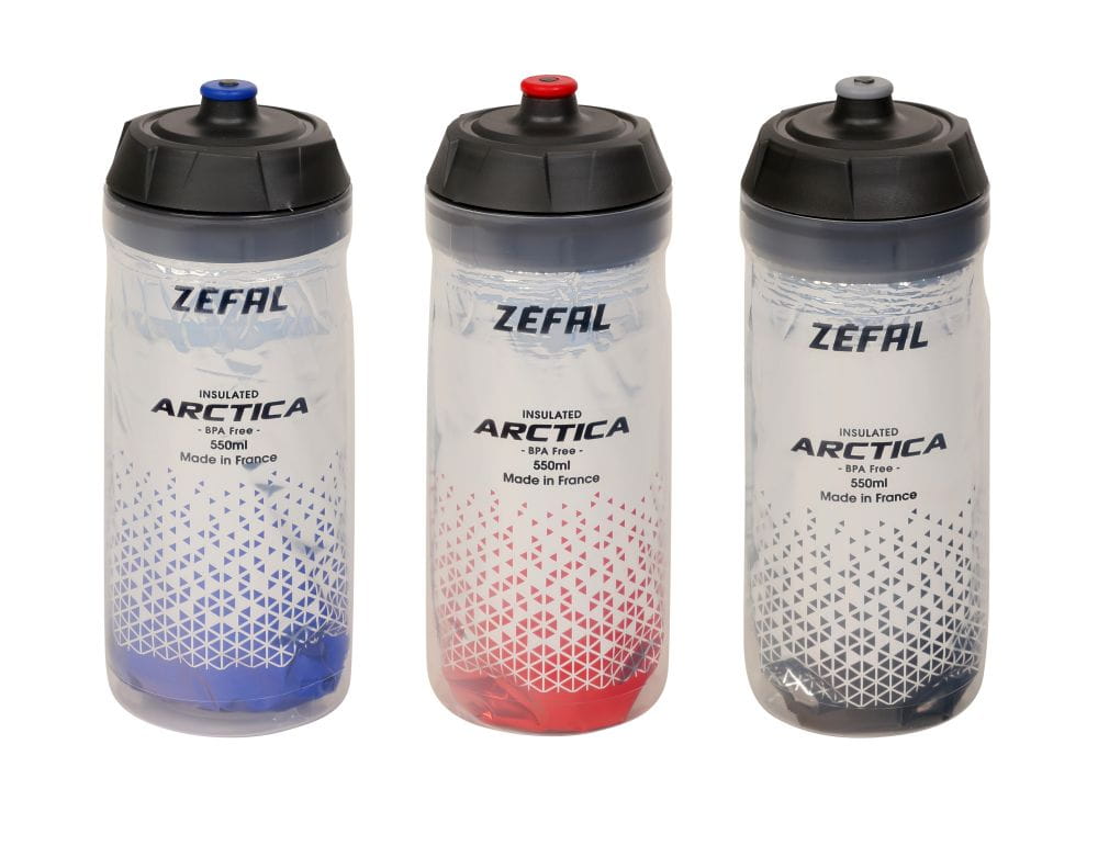 Zefal bidon termiczny arctica 55 silver/blue 0,55l - rove.pl