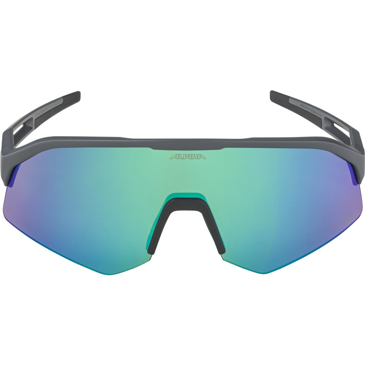 Alpina okulary sonic hr q-lite kolor midnight-grey matt szkło green mirror cat.2 new 2024 - rove.pl