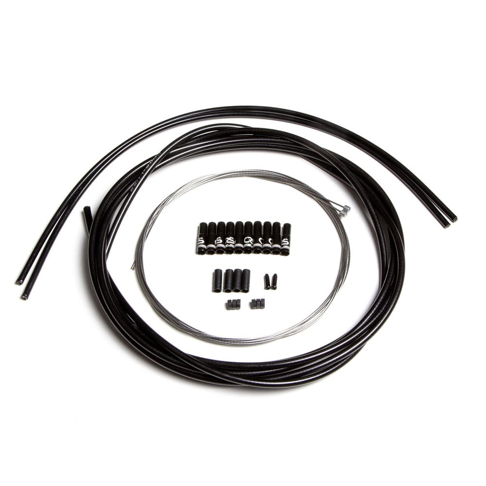Zestaw linki przerzutki z pancerzem CLARKS RACE SERIES, Core-Lube Universal Pro Gear Shift Cable Kit, Uniwersalny - rove.pl