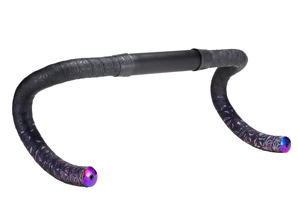 Owijka Supacaz Super Sticky Kush - Star Fade - Oil Slick + Oil Slick Plugs - rove.pl