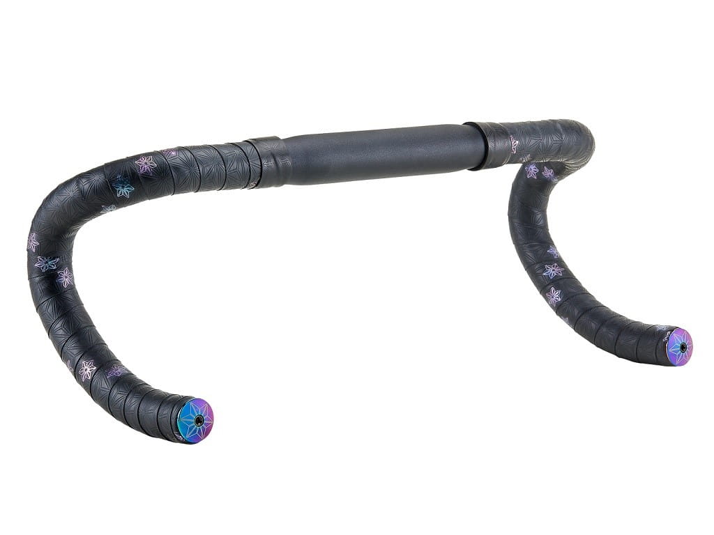 Owijka Supacaz Super Sticky Kush - Galaxy - Oil Slick + Oil Slick Plugs - rove.pl