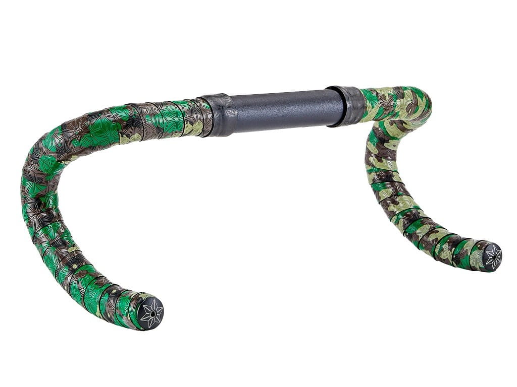 Owijka Supacaz Super Sticky Kush Gravel - Camo + Ano Black Plugs - rove.pl