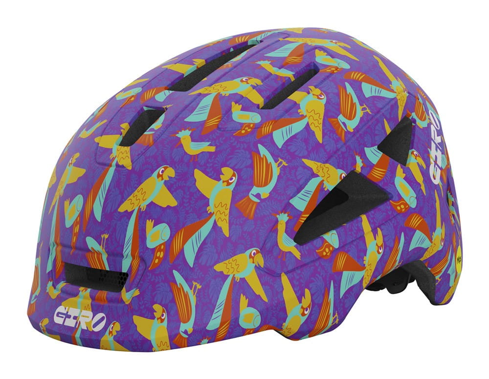 Kask dziecięcy GIRO SCAMP II matte purple libre roz. XS (45-49 cm) (NEW 2024) - rove.pl