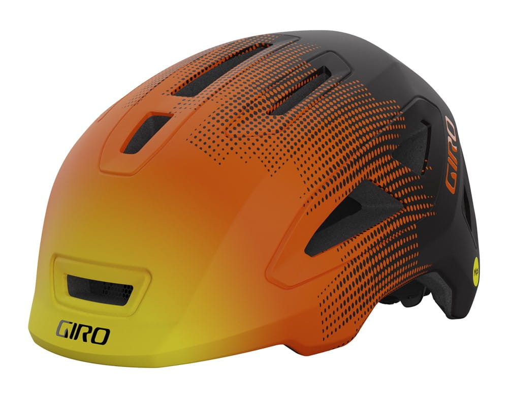 Kask dziecięcy GIRO SCAMP II matte orange towers roz. XS (45-49 cm) (NEW 2024) - rove.pl