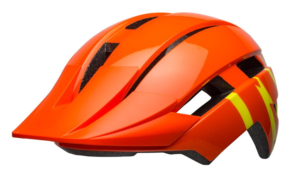 Kask juniorski BELL SIDETRACK II INTEGRATED MIPS orange yellow roz. Uniwersalny (50–57 cm) (NEW) - rove.pl