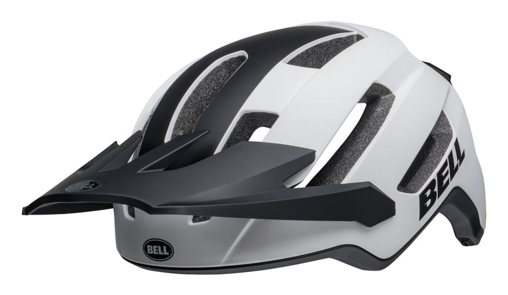 Kask mtb BELL 4FORTY AIR INTEGRATED MIPS matte white black roz. L (58–62 cm) (NEW) - rove.pl