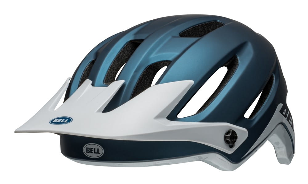 Kask mtb BELL 4FORTY matte gloss blue gray roz. M (55–59 cm) - rove.pl
