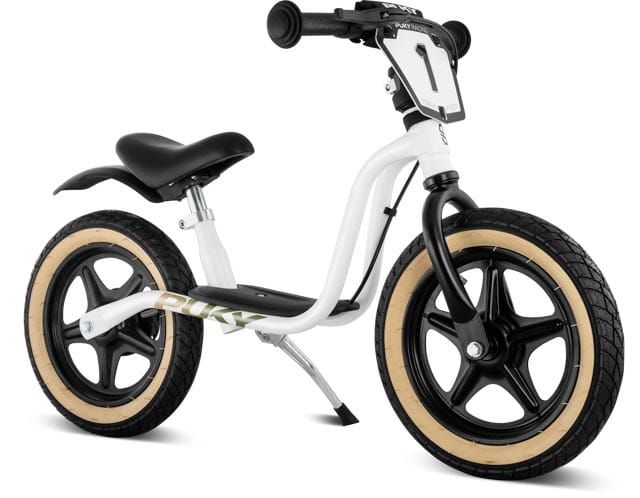 Rowerek biegowy Puky LR 1L SUPERMOTO Powder White/Black
