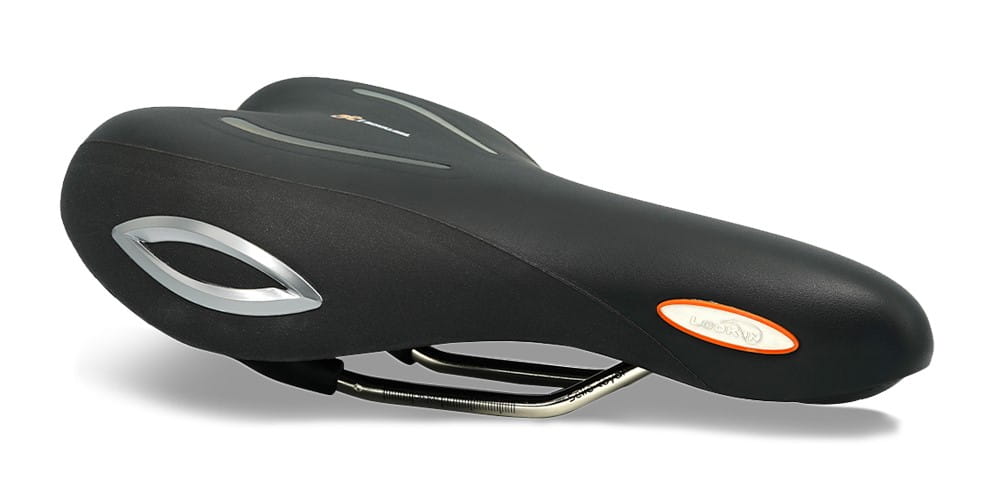 Siodło SELLEROYAL LOOKIN MODERATE 60st. STRACCIATELLA żelowe + elastomery, unisex, 620g (NEW 2025) - rove.pl