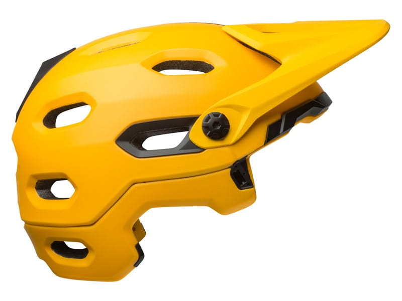 Kask full face BELL SUPER DH MIPS SPHERICAL matte gloss yellow black roz. L (58-62 cm) (NEW) - rove.pl