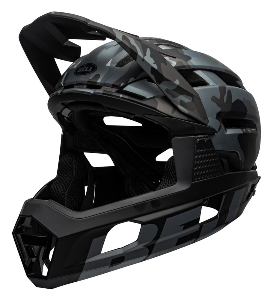 Kask full face BELL SUPER AIR R MIPS SPHERICAL matte gloss black camo roz. M (55–59 cm) (NEW) - rove.pl