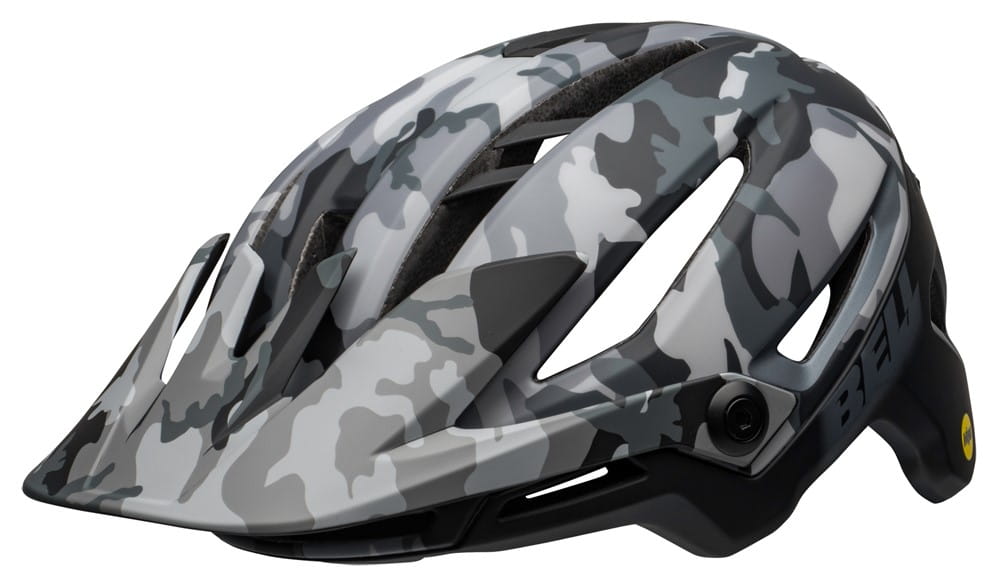 Kask mtb BELL SIXER INTEGRATED MIPS matte gloss black camo roz. L (58-62 cm) (NEW) - rove.pl