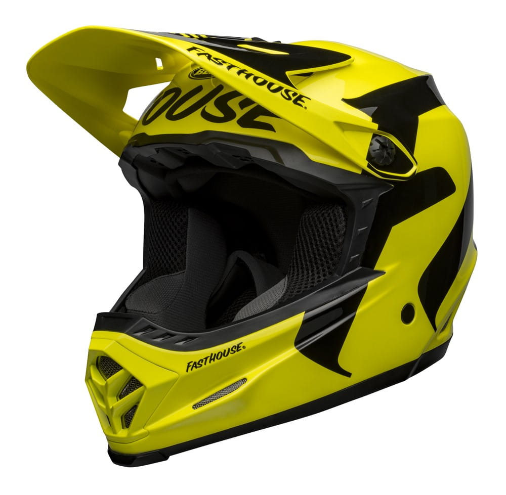 Kask full face BELL FULL-9 FUSION MIPS fasthouse gloss hi-viz black roz. M (55-57 cm) - rove.pl