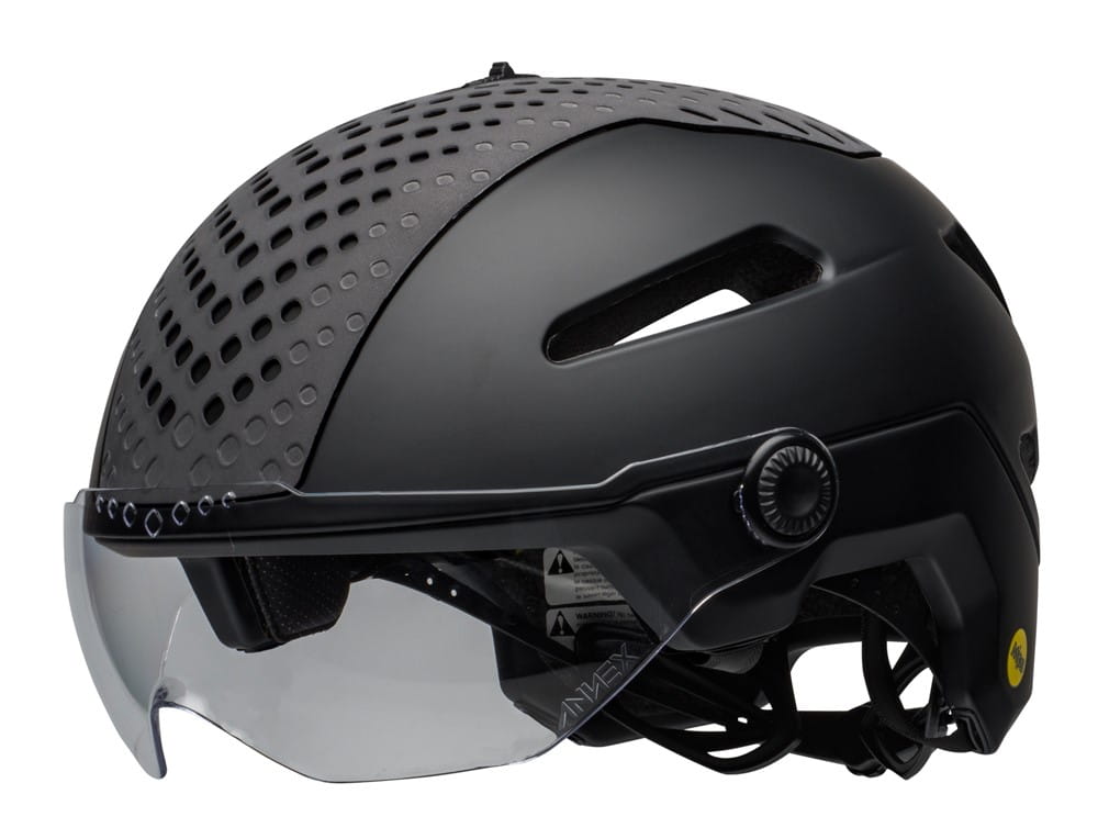 Kask miejski BELL ANNEX SHIELD INTEGRATED MIPS matte black roz. S (52–56 cm) (NEW). - rove.pl