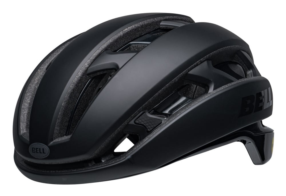 Kask gravel szosowy BELL XR MIPS SPHERICAL matte gloss black roz. L (58–62 cm) (NEW) - rove.pl