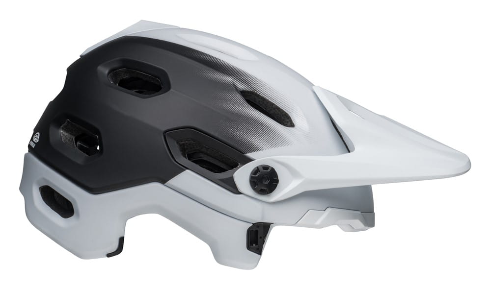 Kask full face BELL SUPER DH MIPS SPHERICAL matte black white roz. L (59-63 cm) (NEW) - rove.pl