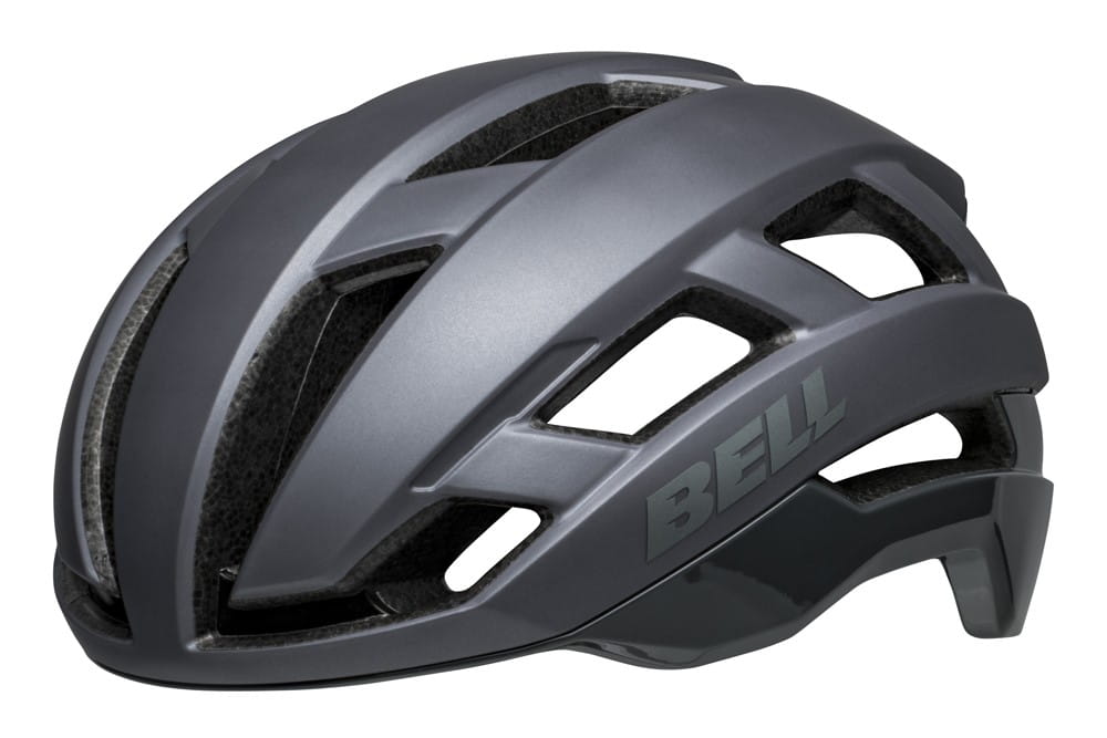 Kask gravel szosowy BELL FALCON XR INTEGRATED MIPS matte gloss gray roz. L (58-62 cm) (NEW) - rove.pl